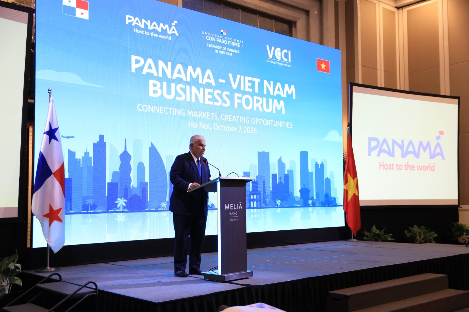 José Rául Mulino abre puertas a inversiones de empresas vietnamitas