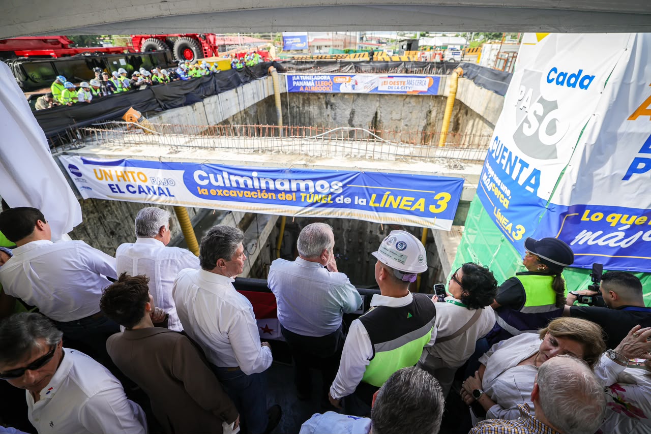 Tuneladora Panamá llega a Albrook, tras reimpulso a la obra de la Línea 3 por la administración Mulino
