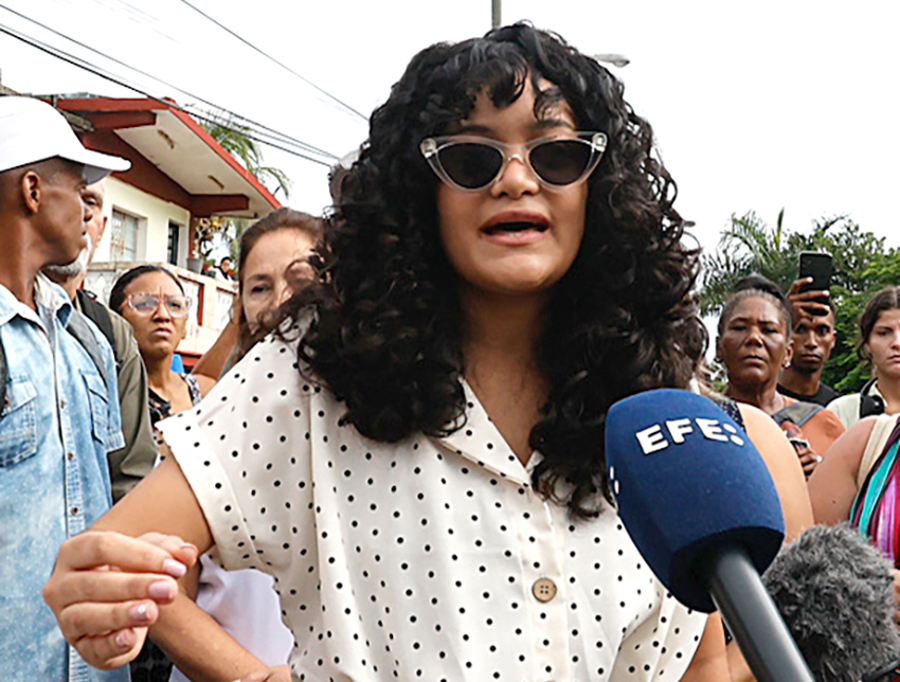 La activista Anna Bensi dice que no espera “un juicio justo” y pide una “Cuba libre”