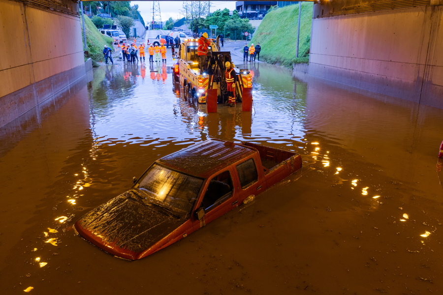 Temporal deja fuertes lluvias en centro-sur de Chile, pero con menos daños de lo esperado