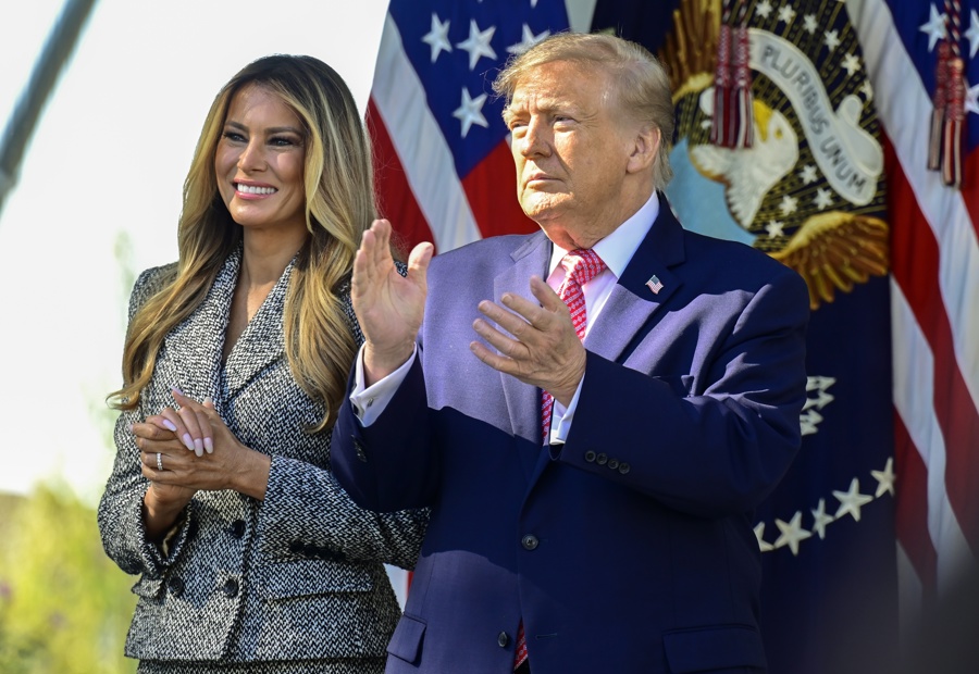 Trump y Melania lanzan una iniciativa para impulsar investigación sobre salud de la mujer