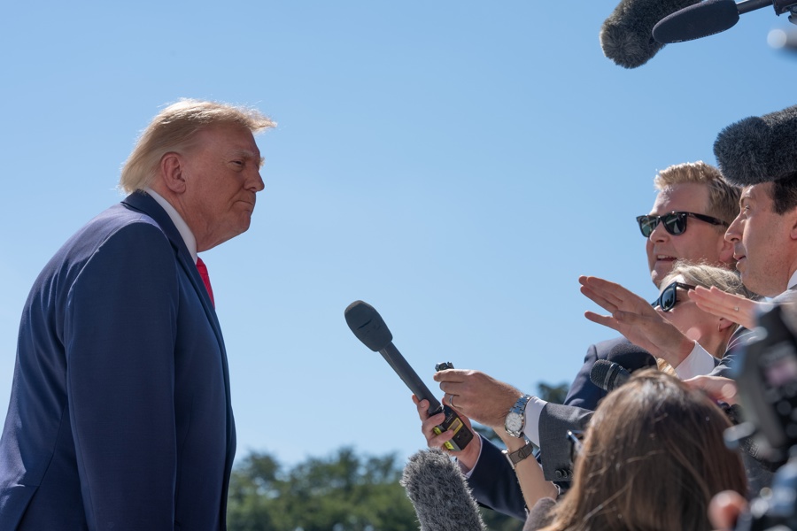 Trump dice que sigue "muy de cerca" las "importantes" elecciones presidenciales de Brasil
