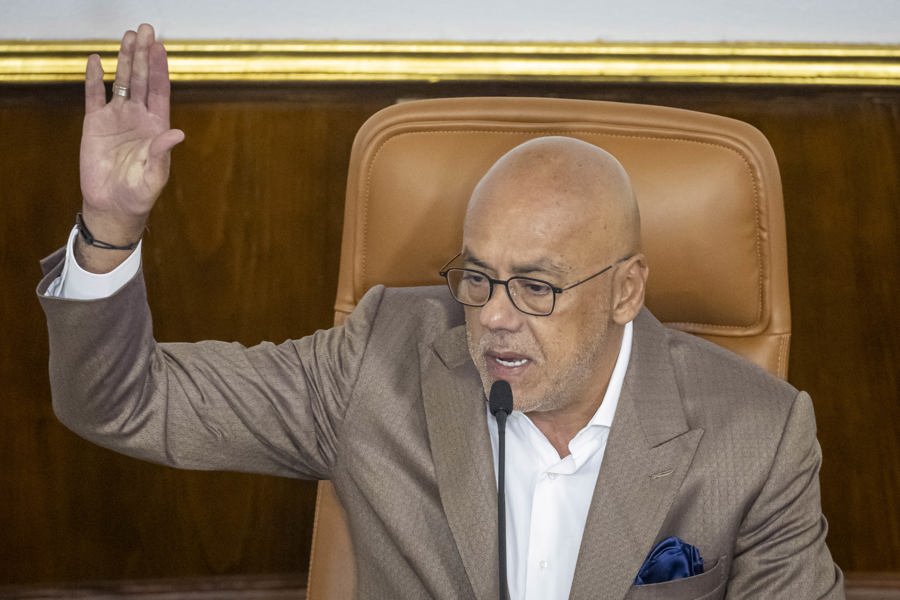 EEUU levanta sanciones a Jorge Rodríguez, presidente de la Asamblea Nacional de Venezuela