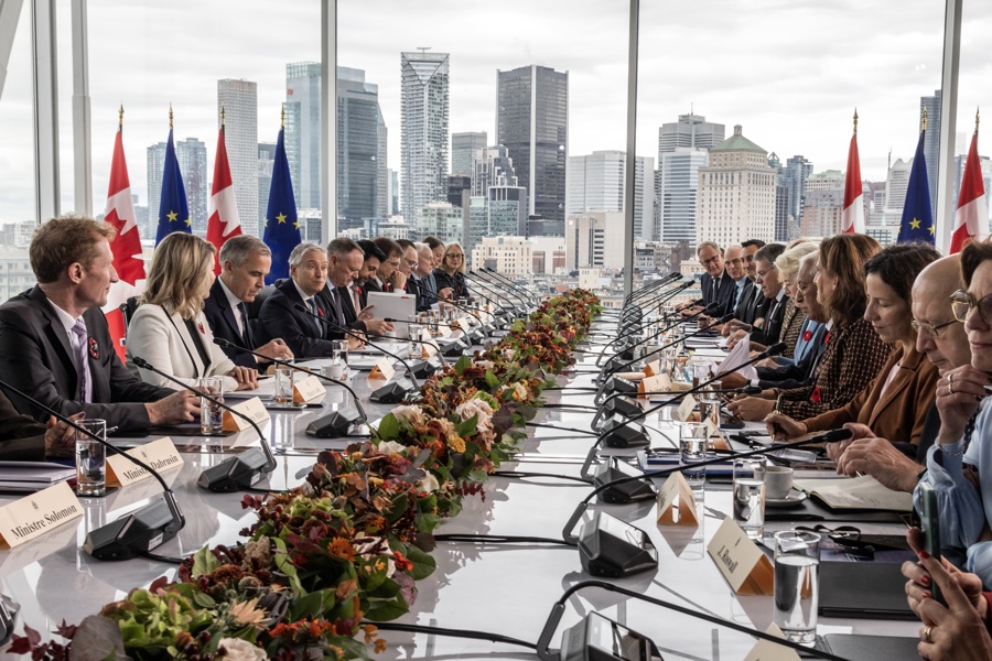 Canadá y la UE abren su cumbre decididos a construir una relación sin precedentes