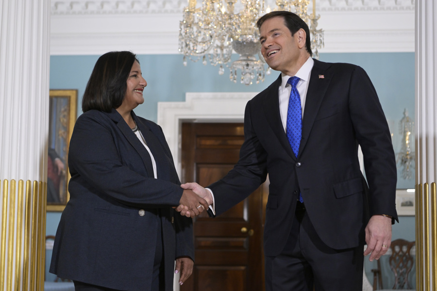 Rubio dice que el diálogo de la oposición con el chavismo tiene "todo el apoyo" de EE.UU.