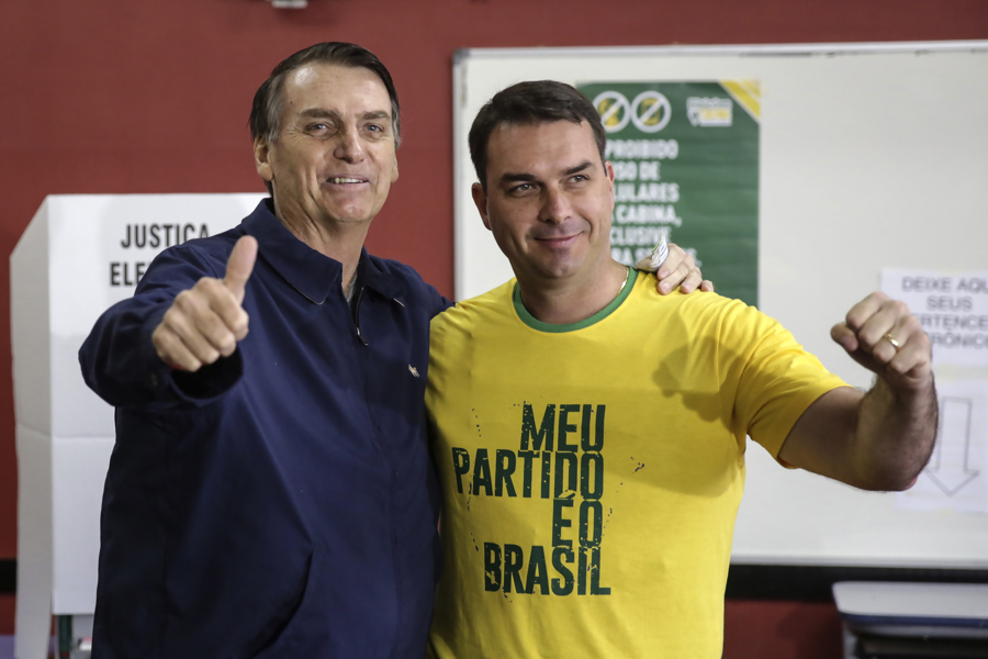 El clan Bolsonaro, una familia marcada por los procesos judiciales