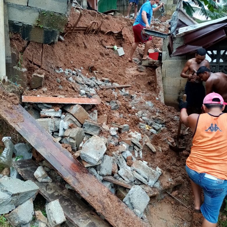 Inspeccionan 19 viviendas afectadas por mal tiempo en Cativá de Colón