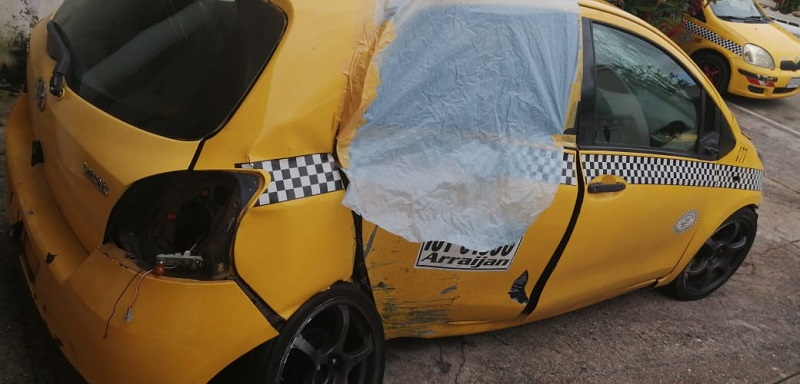 Detenido conductor de taxi que dejó tres heridos en un accidente