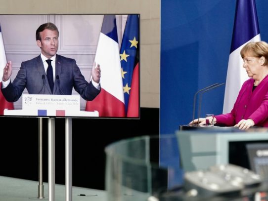 Francia y Alemania proponen un fondo de medio billón de euros para sacar a Europa de la recesión