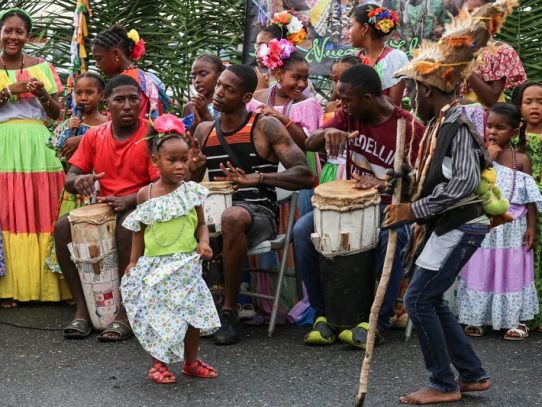 El tambor congo puso a vibrar al poblado de María Chiquita