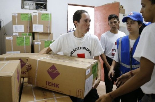 China envía 71 toneladas de asistencia "técnica humanitaria" a Venezuela