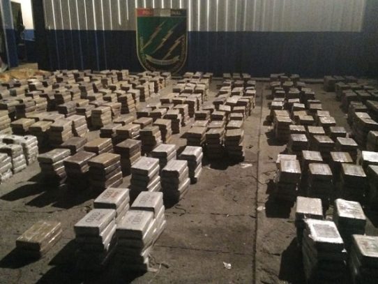 Decomisan 1,531 paquetes con droga en Veracruz