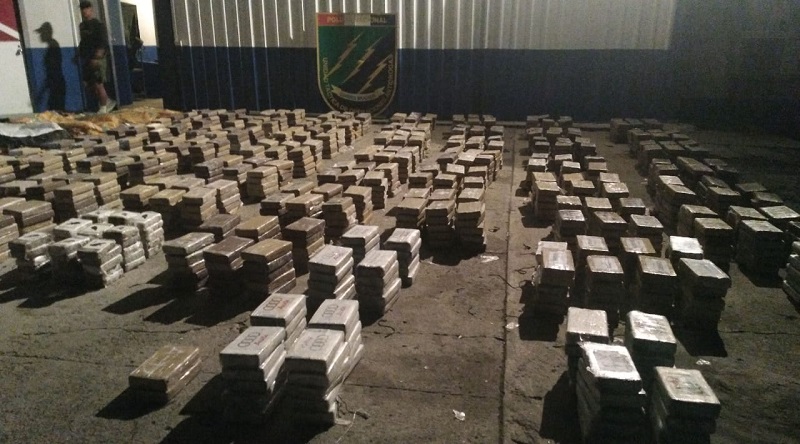 Decomisan 1,531 paquetes con droga en Veracruz