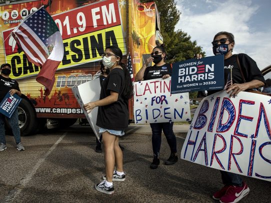 Para los latinos, el 2020 fue un referendo sobre los Estados Unidos de Trump.