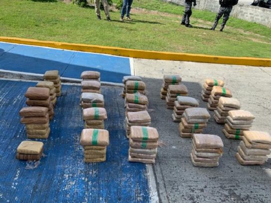 Decomisan 122 paquetes con droga en Juan Díaz
