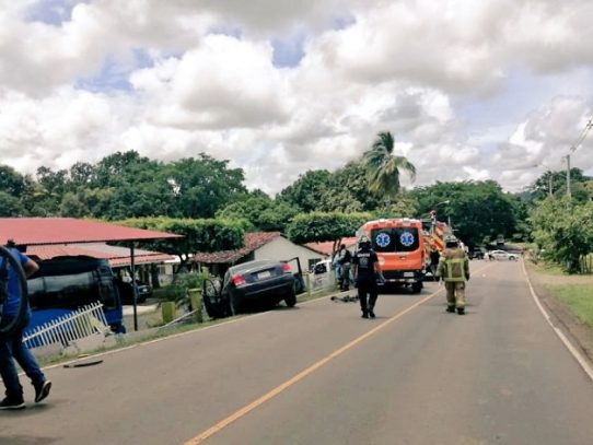 MP inicia investigación por accidente de tránsito que dejó dos muertos en Los Santos