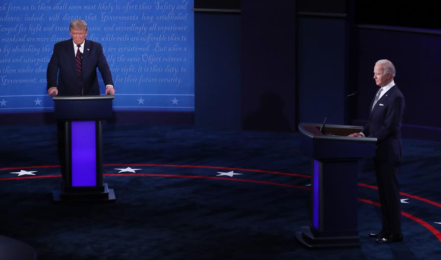Trump y Biden inician su primer debate hacia las elecciones de noviembre