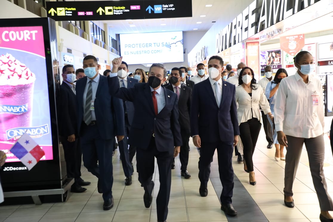 Cortizo resalta reapertura de aeropuerto de Tocumen como “hub de las Américas”