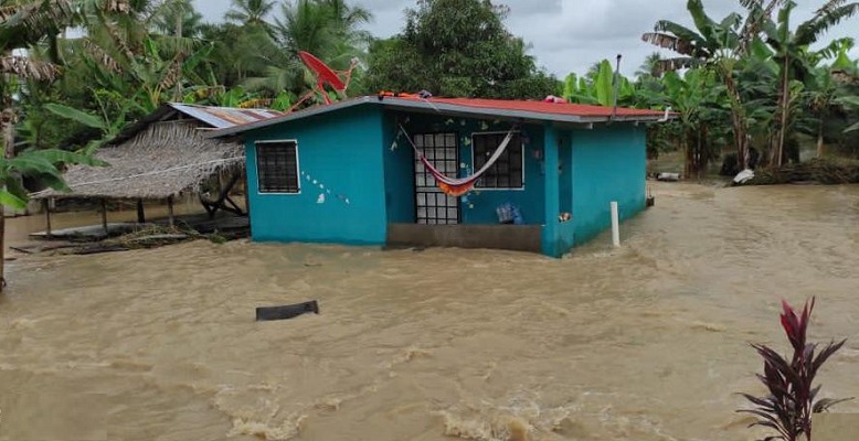 783 familias y viviendas afectadas por desastre climatológico en el país