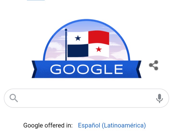 Google resalta festividades patrias en Panamá