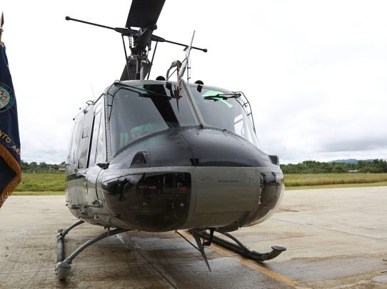 Panamá refuerza seguridad fronteriza con tres helicópteros en Darién