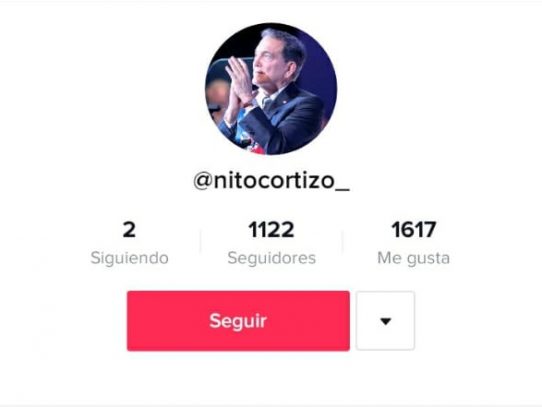 Presidente Laurentino Cortizo abre cuenta en la red social Tik Tok