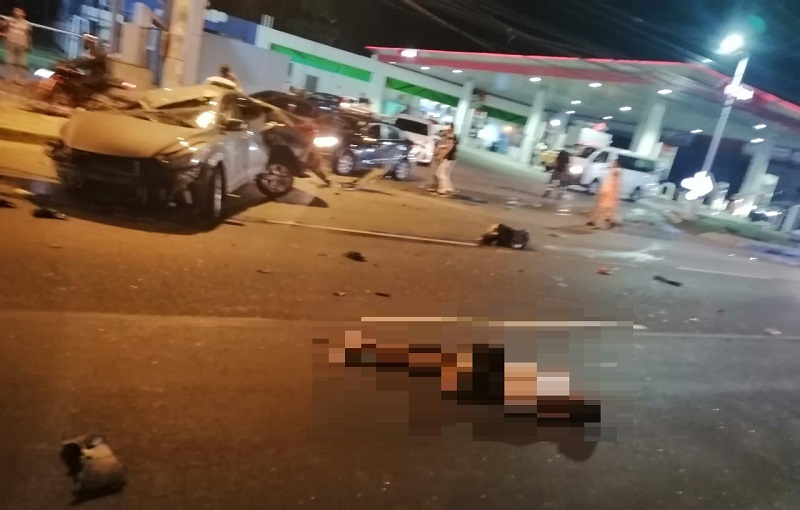 Dos muertos por accidente de tránsito en la Avenida Domingo Díaz