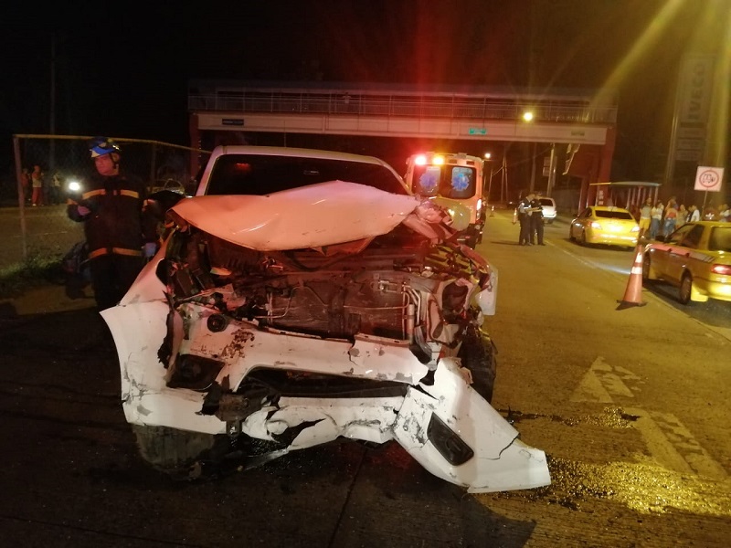 Dos muertos por accidente de tránsito en Pacora