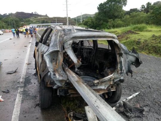 Una víctima fatal por accidente de tránsito en el Corredor Norte