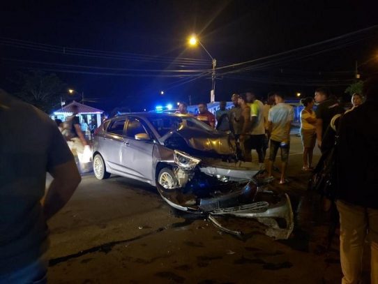 Siete heridos por accidente vehicular en Vacamonte