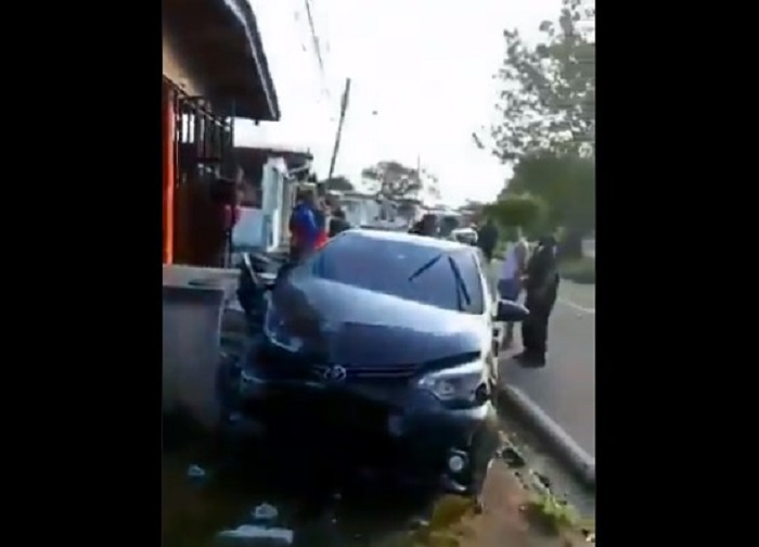 Cuatro casas afectadas en Vacamonte por accidente de tránsito