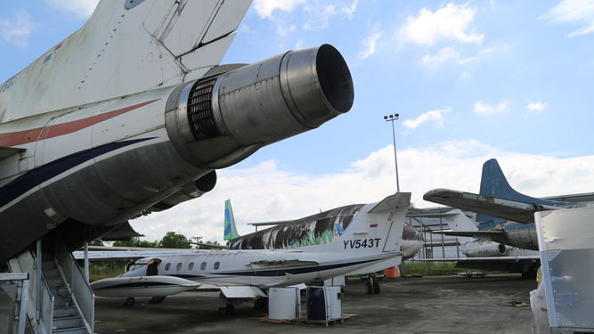 Tocumen S.A. y Aduanas establecen plan de acción para reubicar aeronaves en deshuso