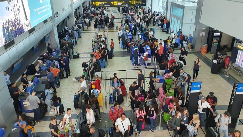 Aeropuerto de Tocumen proyecta movilizar 824,973 pasajeros entre el 15 al 30 de diciembre