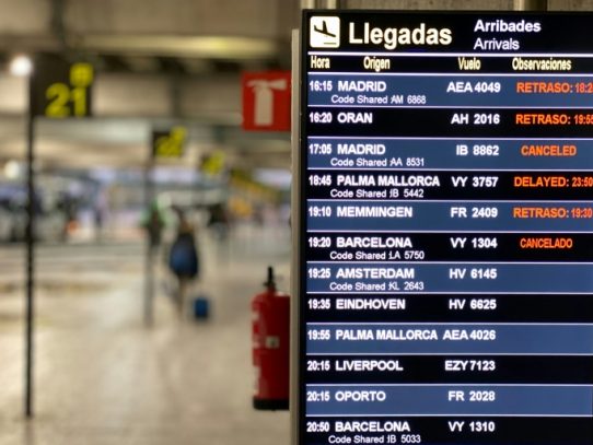 Nuevo cierre en España del aeropuerto de Alicante