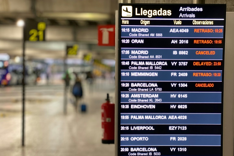 Nuevo cierre en España del aeropuerto de Alicante