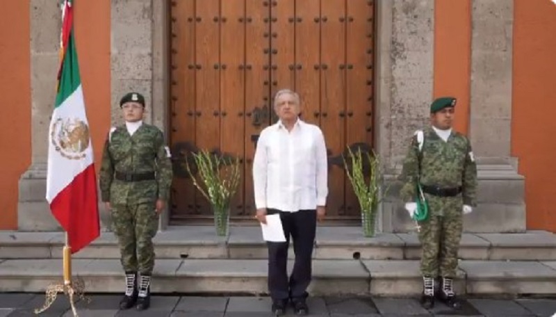López Obrador honra a casi 39.000 muertos por covid-19 en México