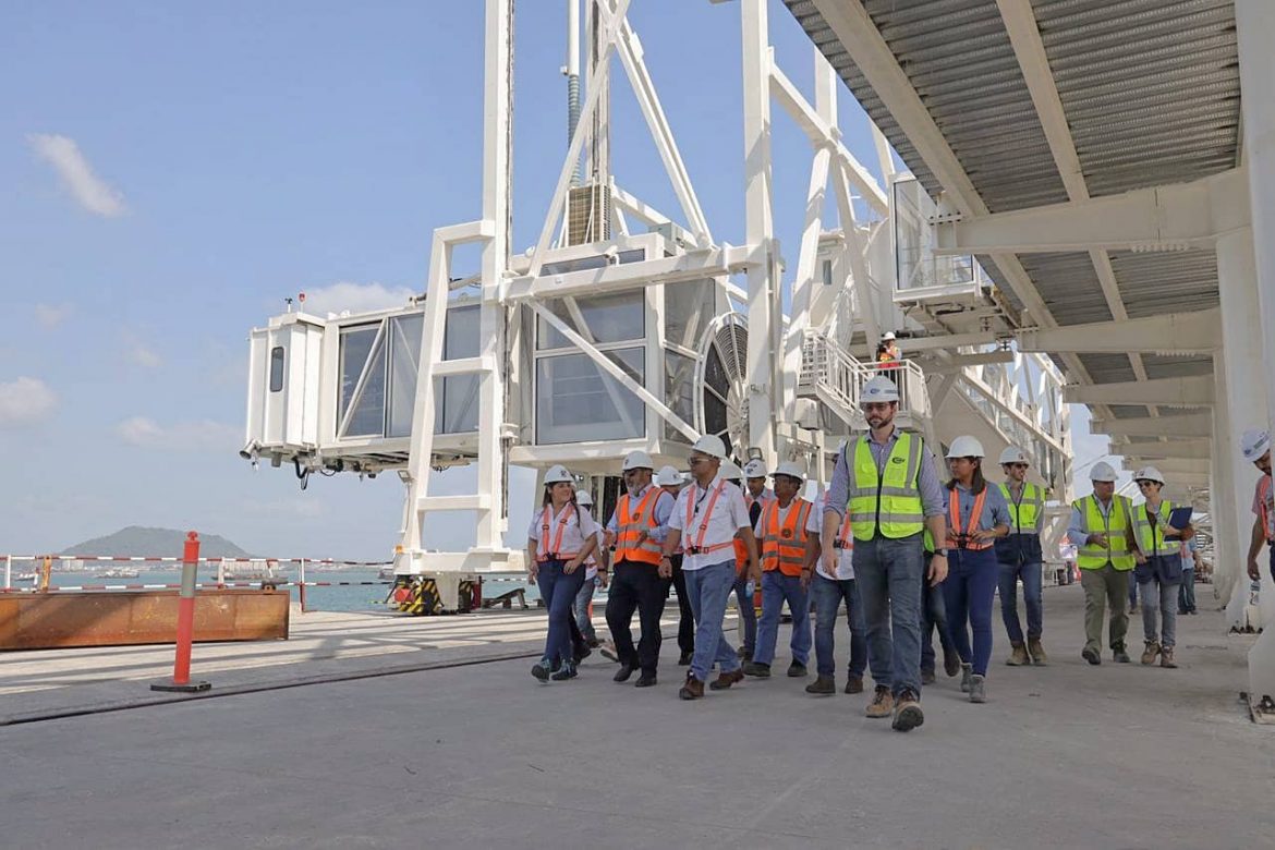 Puerto de Cruceros de Panamá registra un 74% de avance en su construcción