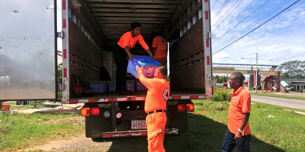 Continúa la ayuda humanitaria a los afectados por las lluvias en Panamá Este