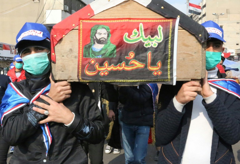 Manifestaciones en Bagdad y en el sur pese a más de 450 muertos