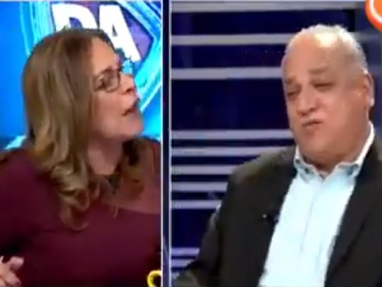 Balbina descarga contra Camacho y le grita en TV abierta "eres un lambón"