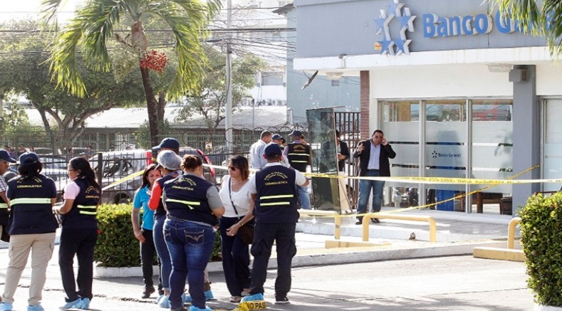 Condenas de 18 y 10 años de prisión por robo y homicidio en Banco General