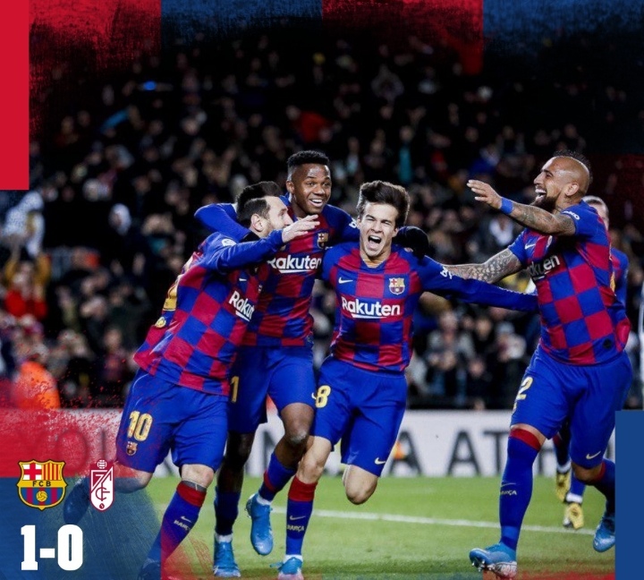 Messi permite al Barcelona seguir líder y a Setién debutar con victoria