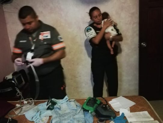 Bebé abandonado en pensión de Calidonia fue llevado al Hospital del Niño