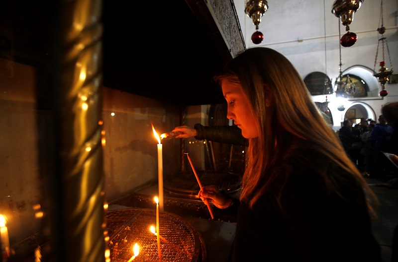 Belén recibe a peregrinos del mundo entero para celebrar la Navidad