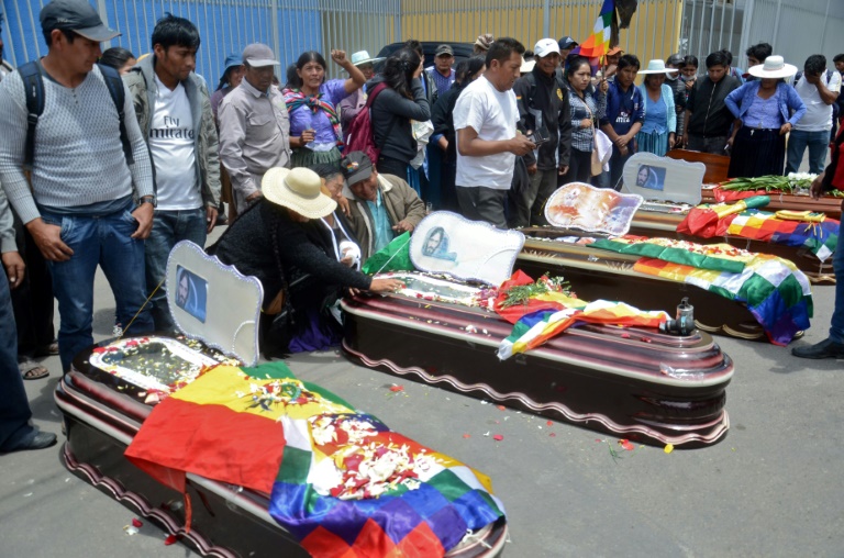 Líderes bolivianos piden fin de la violencia tras nuevas muertes en protestas