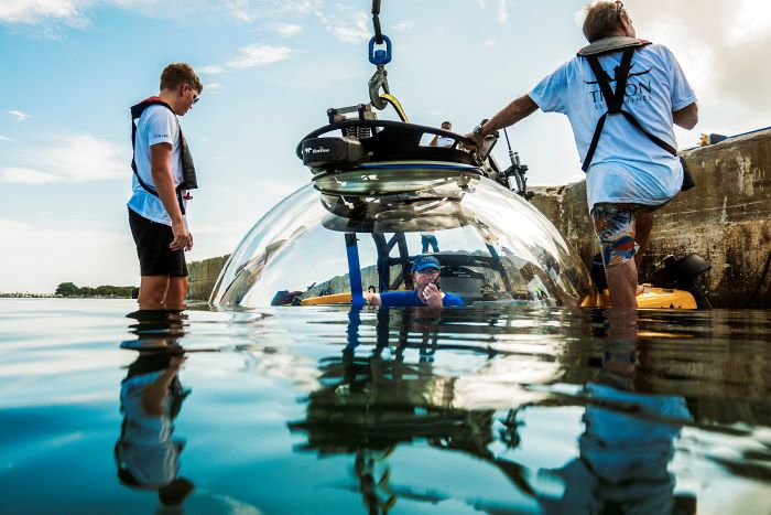 Surgen los submarinos burbuja que permiten ver las profundidades del océano