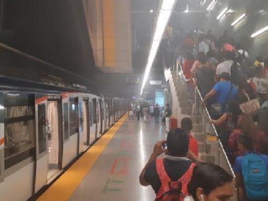 Servicio Parcial en la Línea 1 del Metro de Panamá