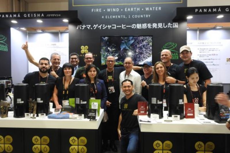 Panamá se lució en exposición mundial de cafés especiales en Japón