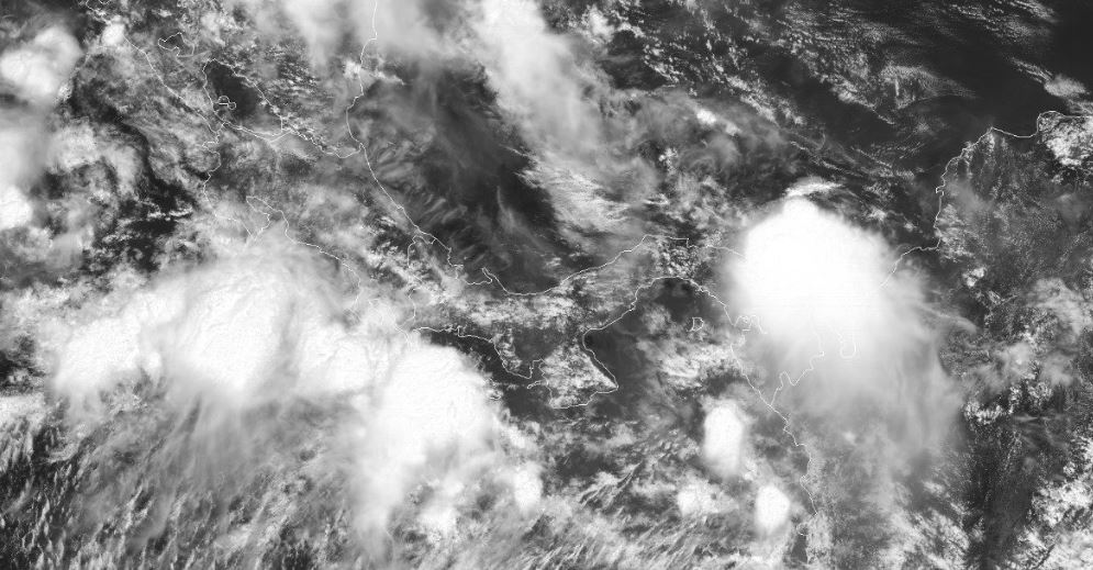Advierten de lluvias en vertientes del Pacífico y Caribe para este sábado 14