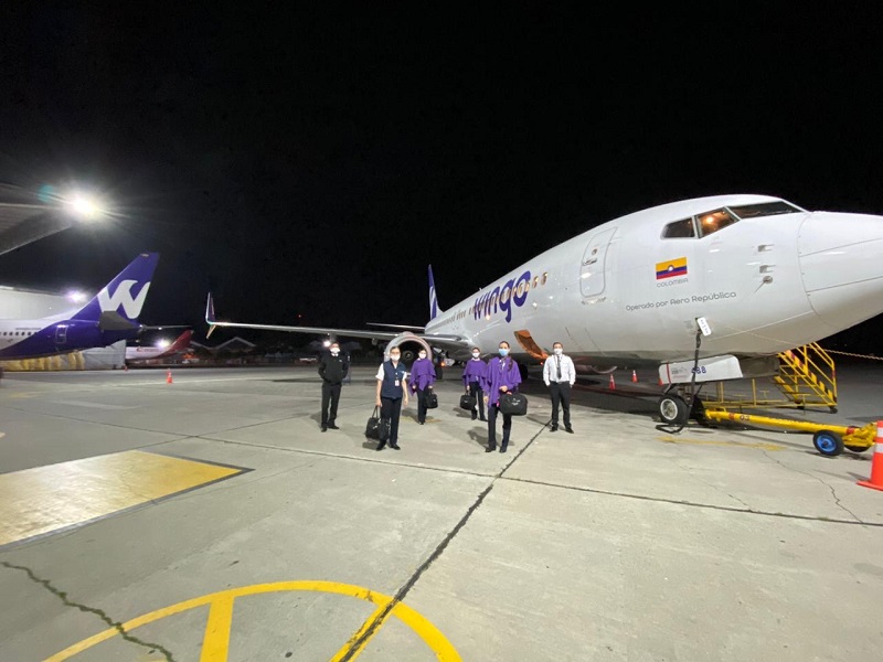 Copa y Wingo operan vuelos humanitarios para llevar a chilenos y brasileños